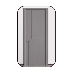 Interior Door Manufacturer - High Quality Solid Wood Silent Carbon Fiber for Bedroom