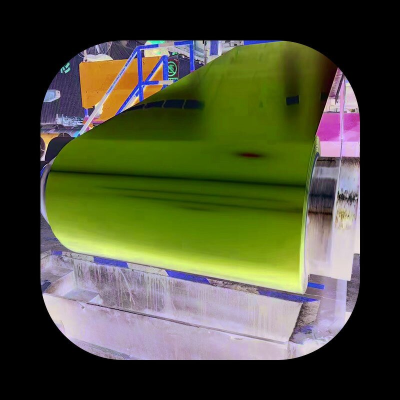 Color Coated Steel Coil Manufacturer - Factory Customize Variety of Color Rolls