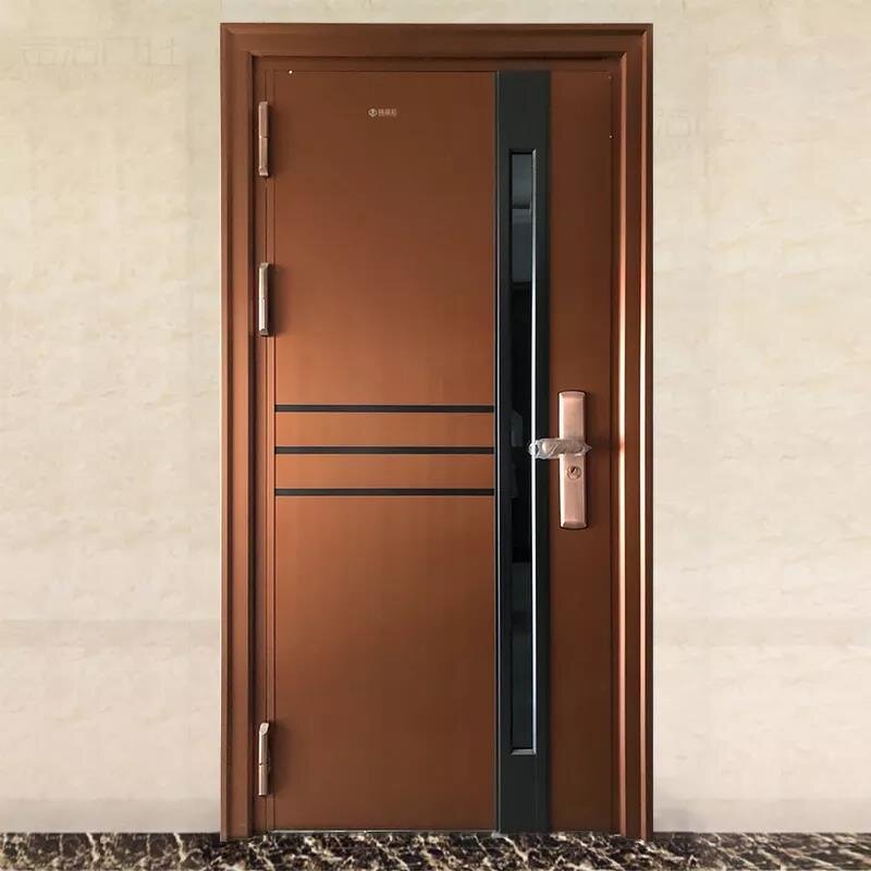Security Door Manufacturer - House Front Villa Entrance Beautiful Anti-theft Production and Sales