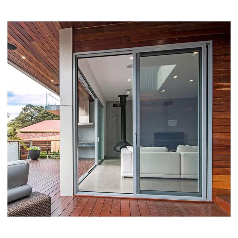 Folding Glass Door Manufacturer - Partition Glass Wall Waterproof Frameless Balcony Sliding Living Room Large Glass Patio