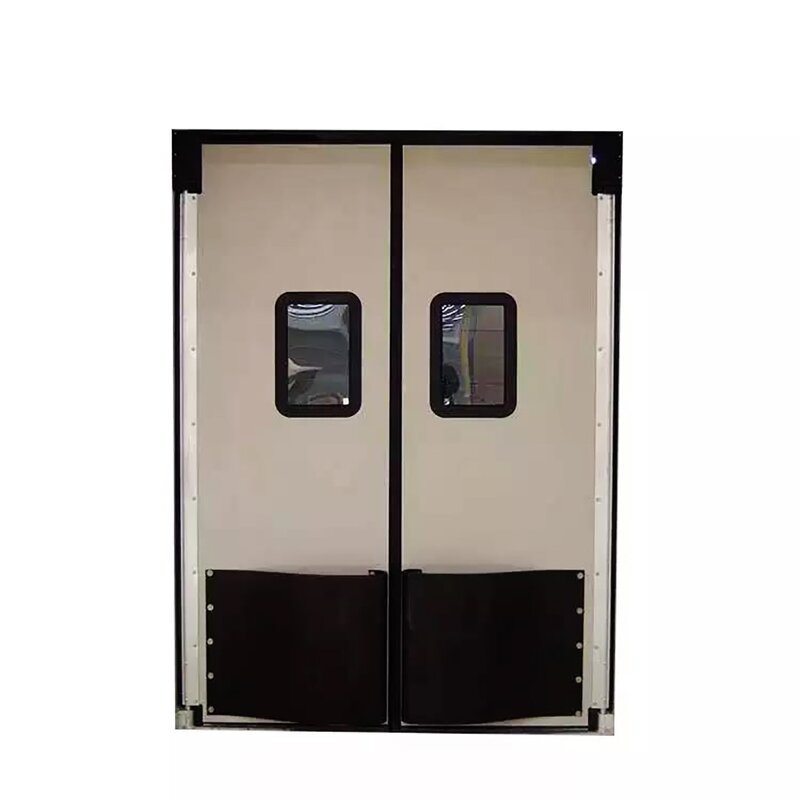 Stainless Steel Door Manufacturer - Anti-theft Dustproof Two-way Open for Warehouse Workshop