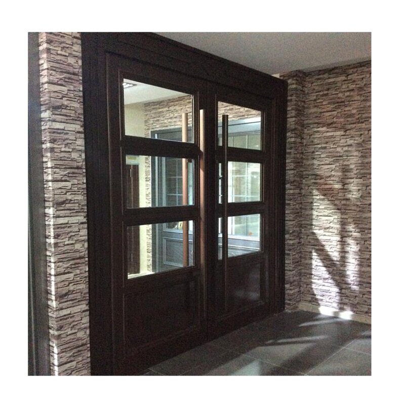 Revolving Door Manufacturer - Aluminum Frame Central Control Glass KFC Glass Patio Door Radiation Proof