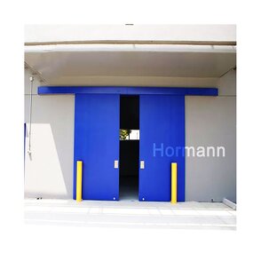 Industrial Door Manufacturer - Customizable Color Electric Folding Flat Windproof Design