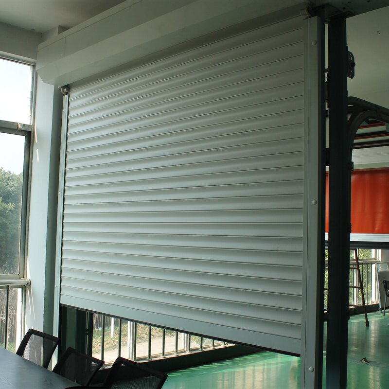 Rolling Door Manufacturer - Factory Aluminum Alloy Automatic Safety Hard Metal