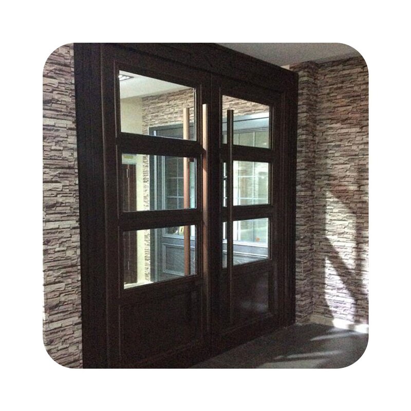Shop Front Door Manufacturer - KFC Design Spring Floor Aluminum Frame Glass Durable Insulation High-grade