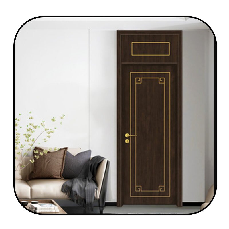 Interior Door Manufacturer - Spot Solid Wood Composite Wood Plastic Modern Interior Wood Door Design