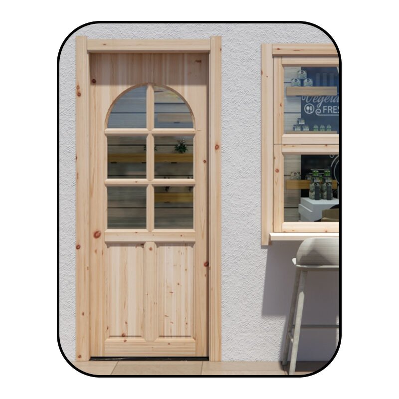 Interior Door Manufacturer - Sales Cabin Special Design Indoor Outdoor Customizable with Glass