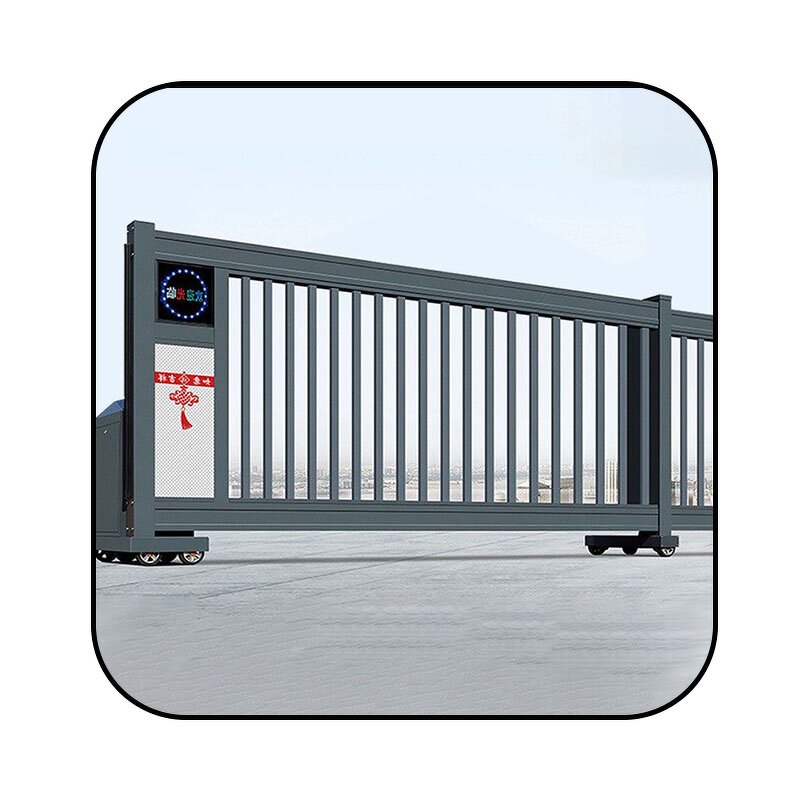 Electric Retractable Door Manufacturer - Stainless Steel for Factory School Gate