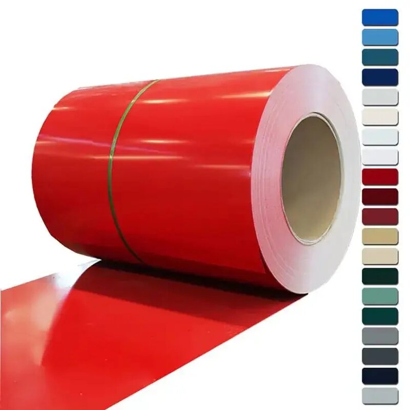 PPGI Coil Manufacturer - Factory Manufacture Color Coated Prepainted for Metal Roofing Sheet