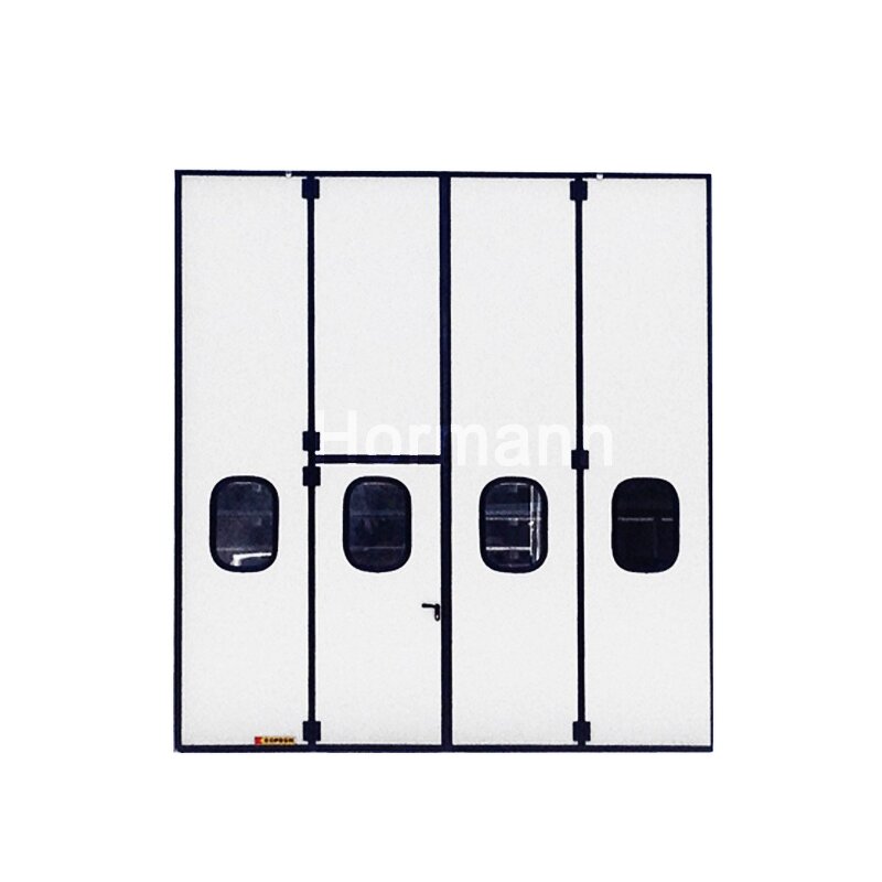 Industrial Door Manufacturer - High Quality Corner Folding Automatic Insulated Small Folding Metal