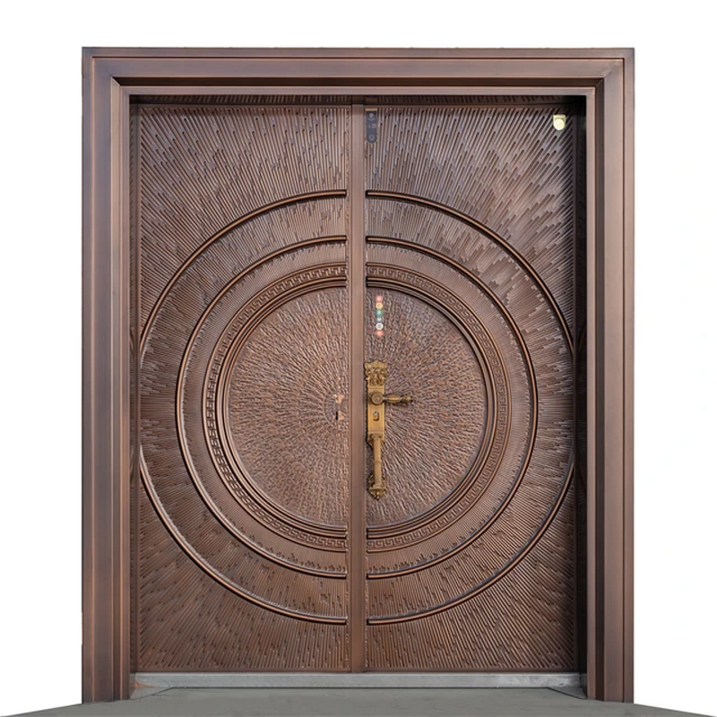 Security Door Manufacturer - Zinc Alloy Casting Aluminum Steel Home Security Entry