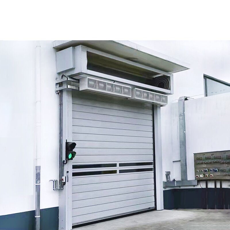 Fast Rolling Door Manufacturer - Intelligent High Speed Aluminum Alloy Modern Automatic Turbine Composite Polymer