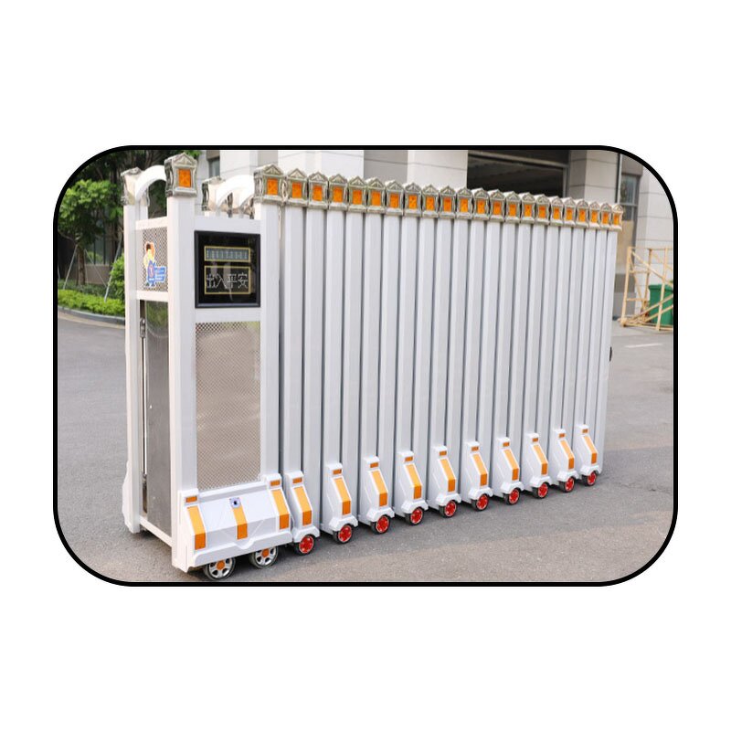 Electric Telescopic Door Manufacturer - Stainless Steel Seal Plate Factory No Track