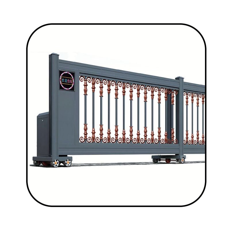 Electric Retractable Door Manufacturer - Stainless Steel for Factory School Gate