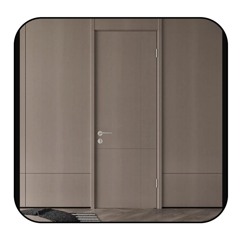 Interior Door Manufacturer - Spot Solid Wood Composite Wood Plastic Modern Interior Wood Door Design