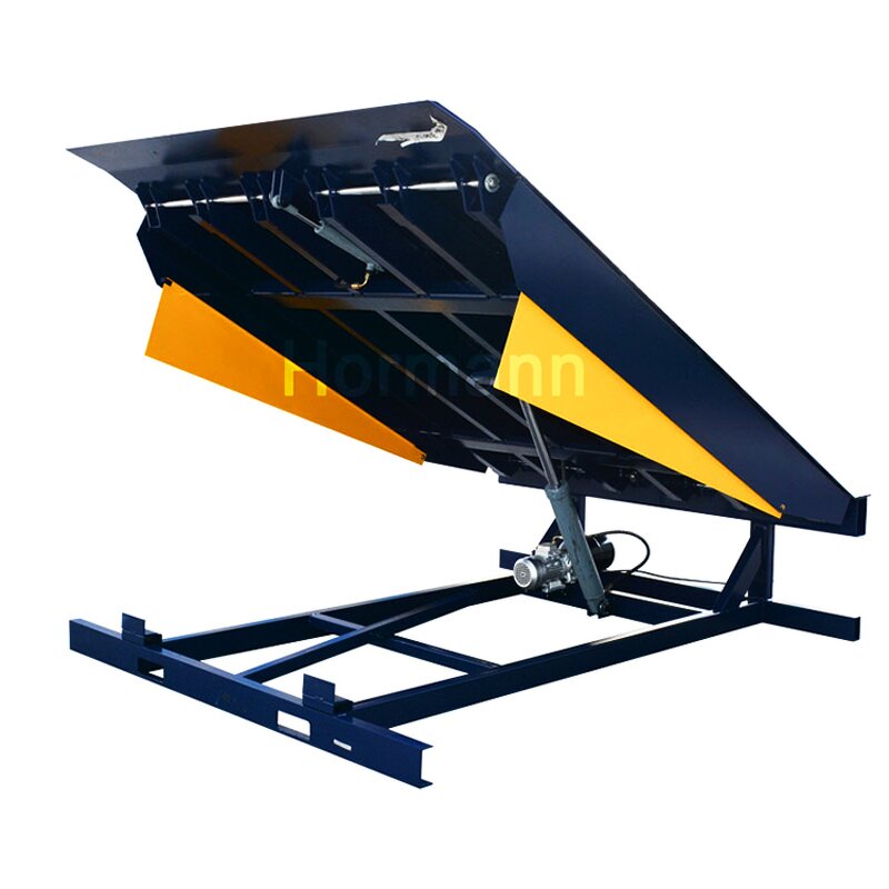 Unloading Platform Manufacturer - Mobile Scissor Hydraulic Steel Truck Dock Ramp Lift