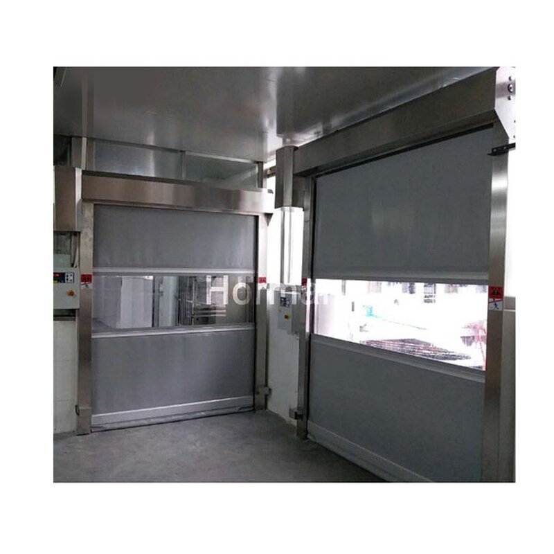 Roller Shutter Door Manufacturer - Aluminum Alloy Roll-up Noiseless Automatic Manual