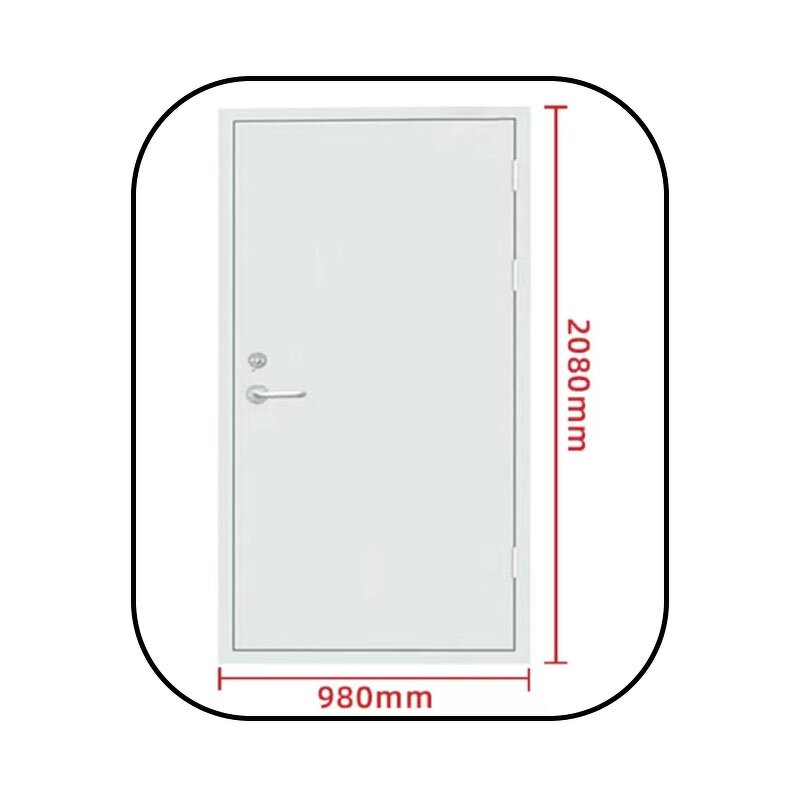 Fire Door Manufacturer - Single or Double Door Fire Rating Fire Pearl Cotton Material