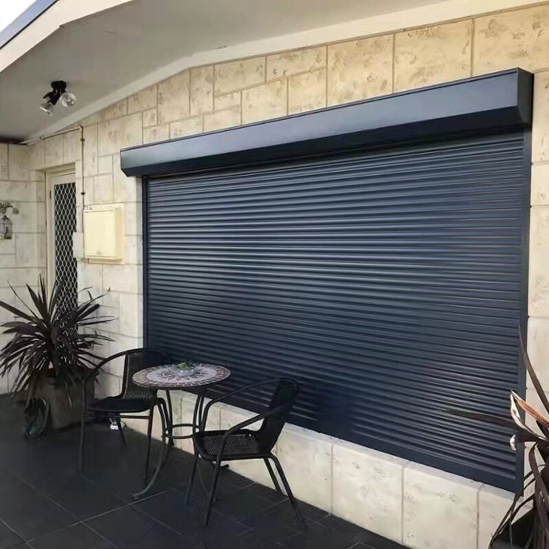 Rolling Shutter Door Manufacturer - European-style Thermal Insulation Wind Resistant Aluminum Profile Panel