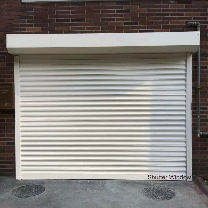 Rolling Shutter Door Manufacturer - European-style Thermal Insulation Wind Resistant Aluminum Profile Panel