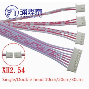 XH2.54 Connector Cable - Manufacturer - 2.54mm Pitch 10-30CM 2P-12P Red White JST