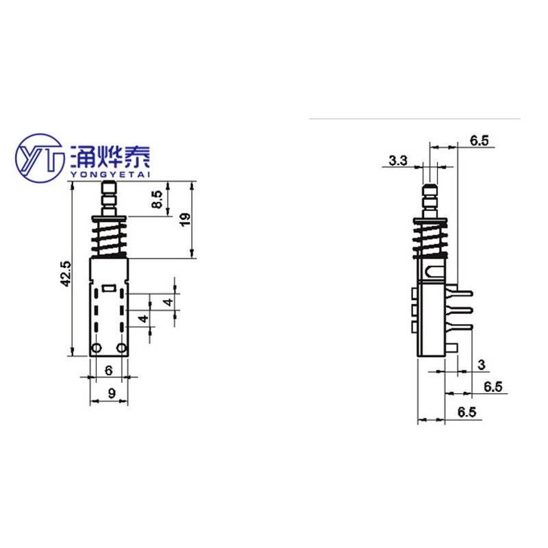 Silent Micro Switch - Manufacturer -6*6*7.3 M330 M220 Wireless Mouse Mute Button