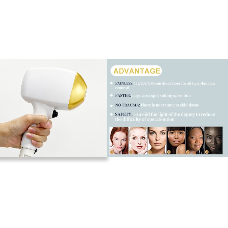 Multi-Function Diode Laser Machine Factory - 755 808 1064 IPL