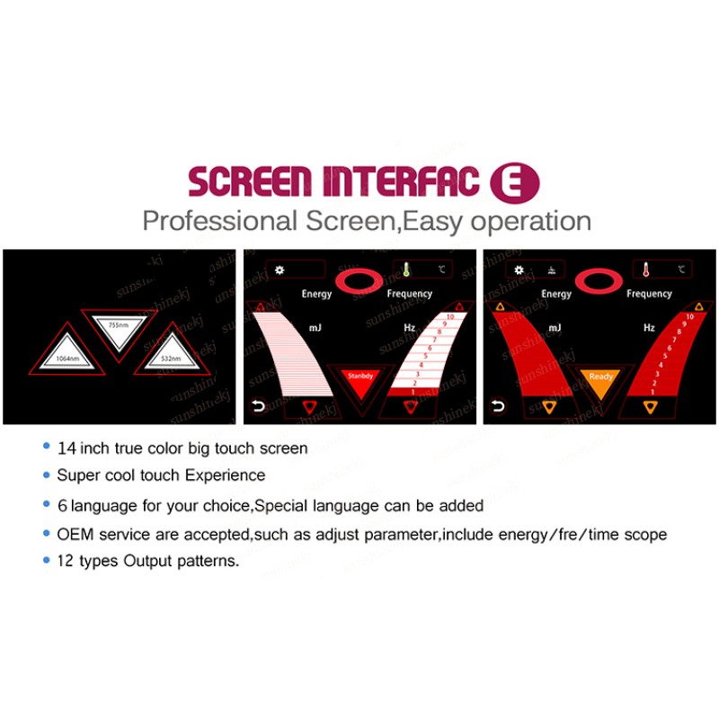 755nm Q Switch Laser Machine Factory - Nd Yag 3000W Effective