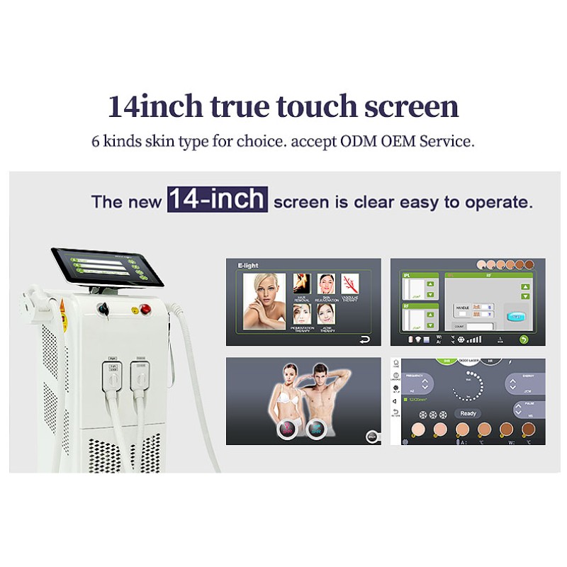 Global Supply 2-in-1 Laser Machine Manufacturer - Diode IPL Elight