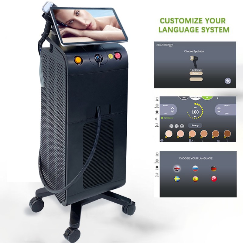 3 Waves Diode Laser Machine Manufacturer - 808nm Latest Technology