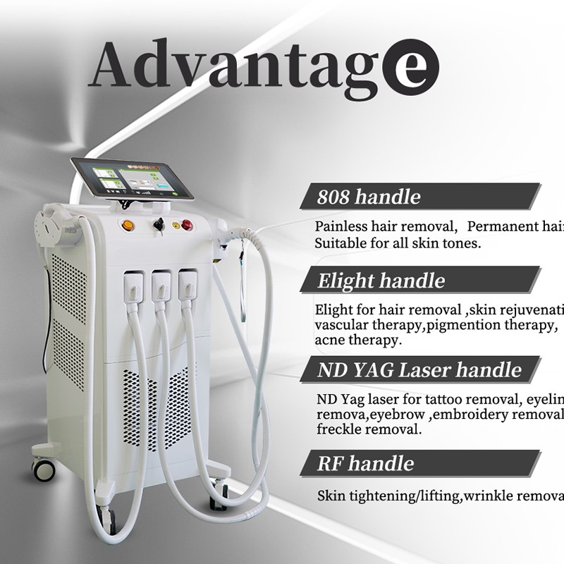 4in1 Beauty Machine Manufacturer - Diode IPL Nd Yag RF