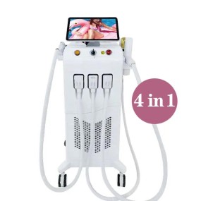 4 in 1 Laser Beauty Equipment Supplier - Diode IPL Nd Yag RF