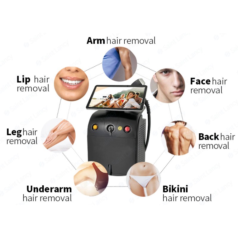 Ice Cooling Diode Laser Hair Removal Machine Supplier - 755 810 1064nm