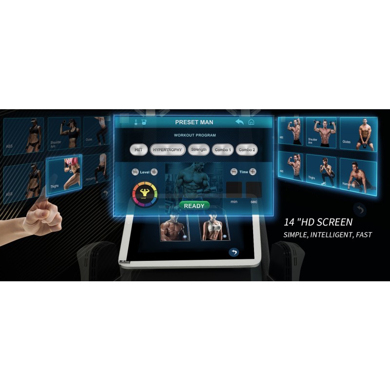 Standing EMS Machine Factory - Muscle Stimulation Sculpting