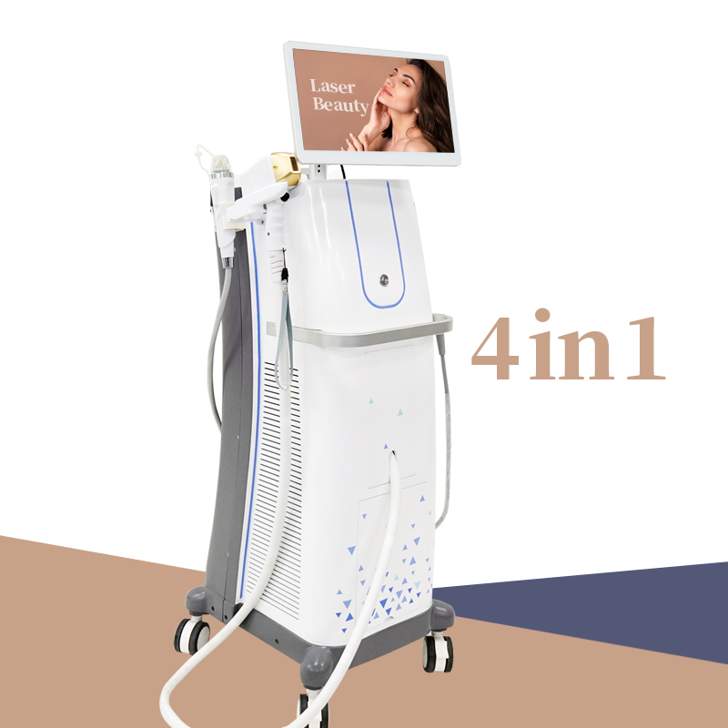 4 in 1 Laser Hair Removal Machine Supplier - HIFU IPL Microneedling