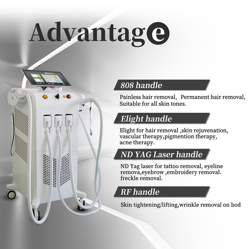 4 in 1 Laser Machine Manufacturer - Diode Elight Nd Yag RF