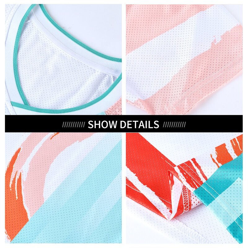 Tennis Sport T-shirt - Manufacturer - Men's Quick Drying Fashion Printing Badminton Women Training GJ246