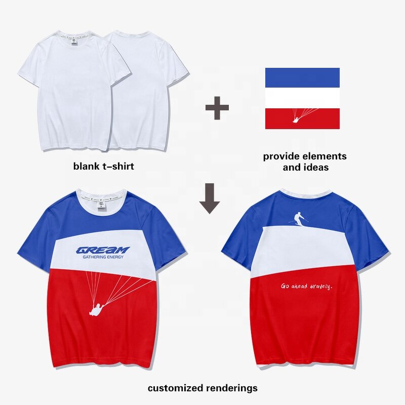 Blank T Shirt - Manufacturer - High Quality White Multiple Colors Custom Printing Embroidery Unisex