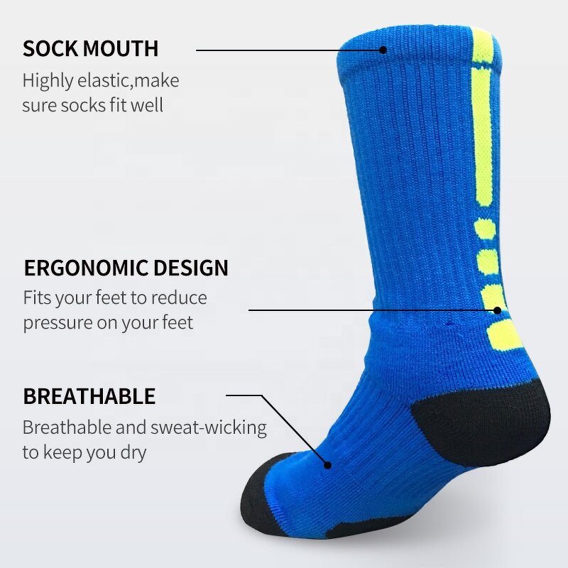 Children Sport Socks - Manufacturer - Professional Outdoor Cycling Basketball Football Soccer Running EDP513