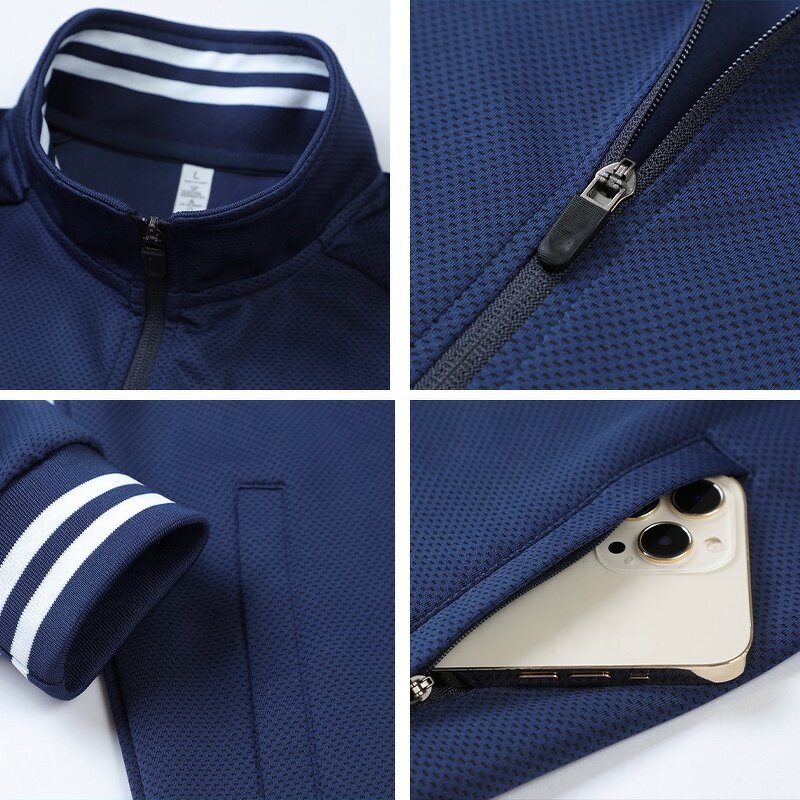 Women's Football Tracksuit - Manufacturer - Custom Polyester Winter Plus Size Outdoor Sportswear 6662