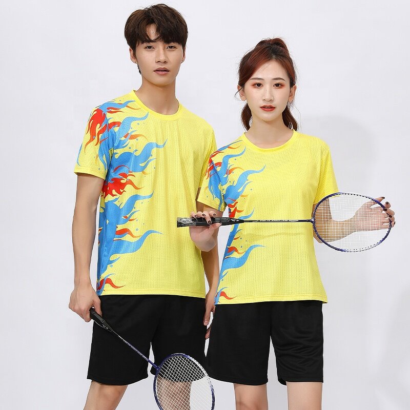 Women's Badminton Shirt - Manufacturer - Print Golf Wear Quick Dry Table Tennis Volleyball Jersey GJ252