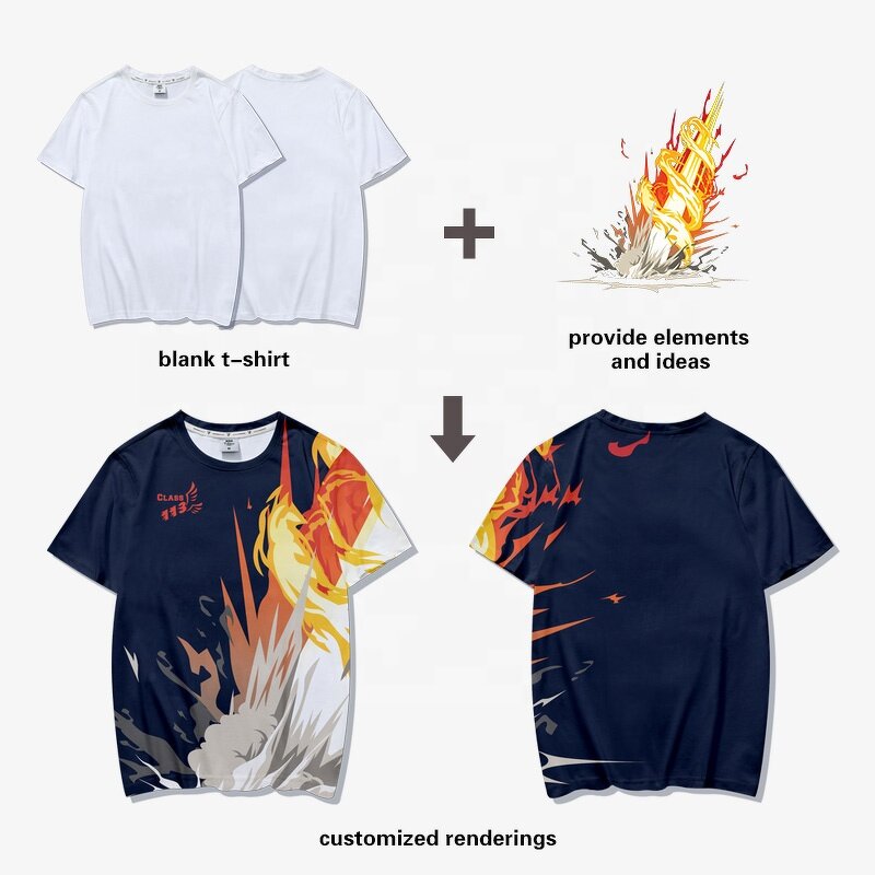 Blank T-shirt - Manufacturer - Wholesales Custom Oem Odm Men's Logo Printing Black Sublimation Oversized