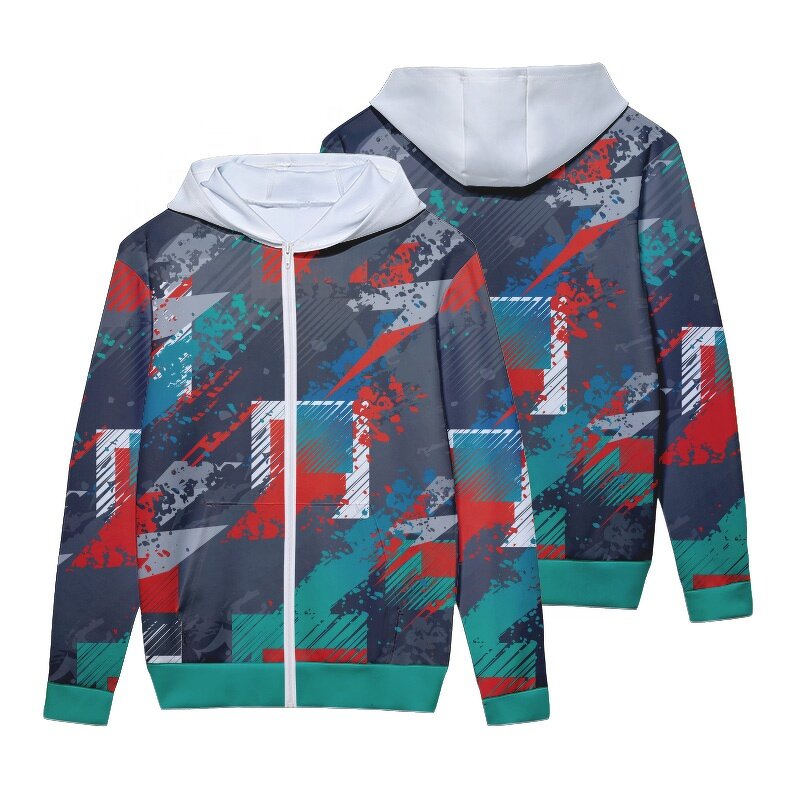 Sublimation Pullover Hoodie - Manufacturer - Wholesale DIgital Printing Embroidery Blank Plain Custom Mens