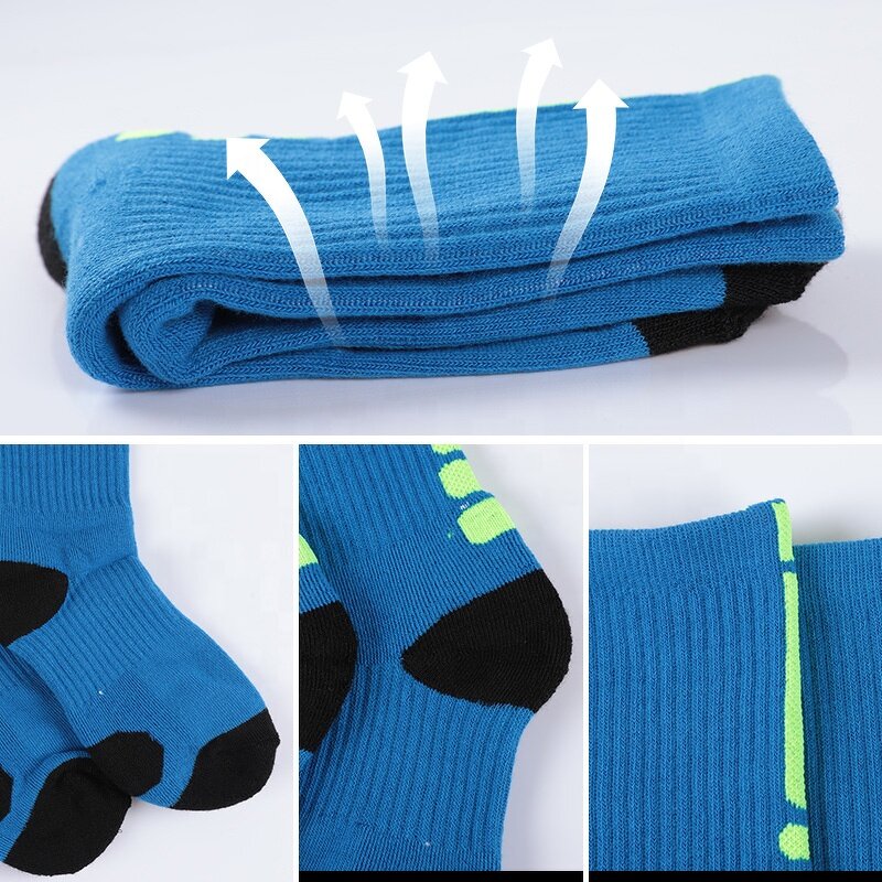 Children Sport Socks - Manufacturer - Professional Outdoor Cycling Basketball Football Soccer Running EDP513