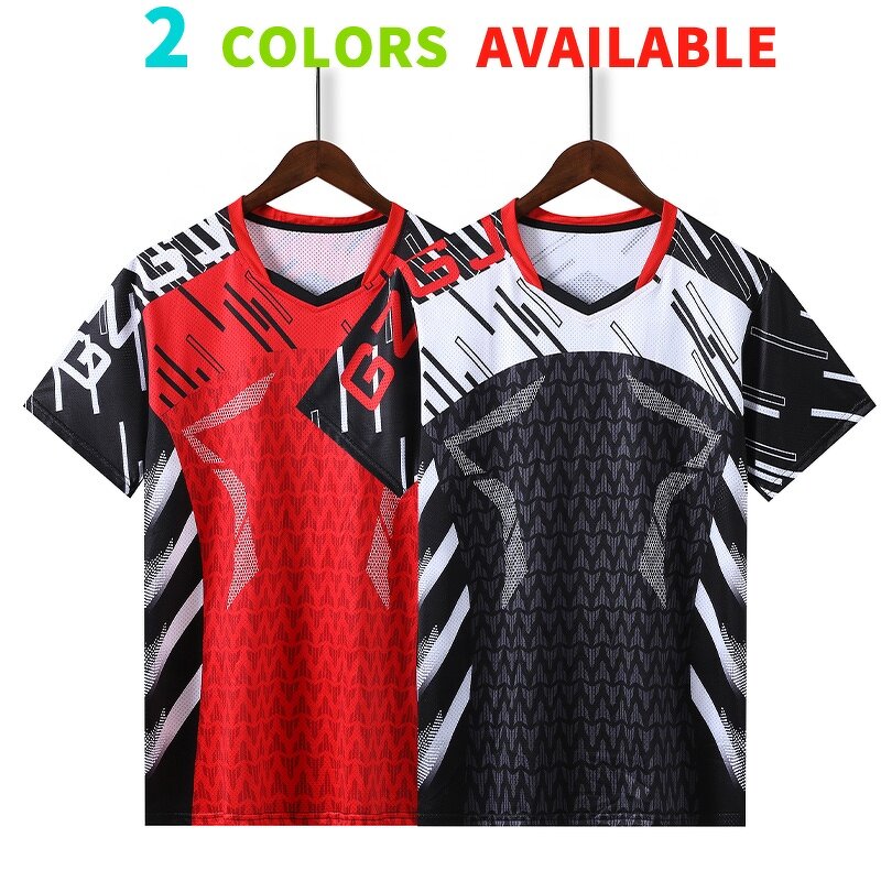 Unisex Badminton T-shirt - Manufacturer - Men's Casual Short Sleeve Quick Drying Women Oversized GJ237