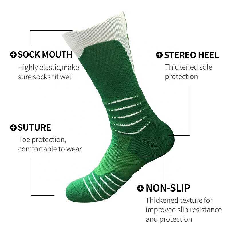 Thick Sports Socks - Manufacturer - High Quality Men Thicken Basketball Cycling Towel Bottom Unisex DML7676