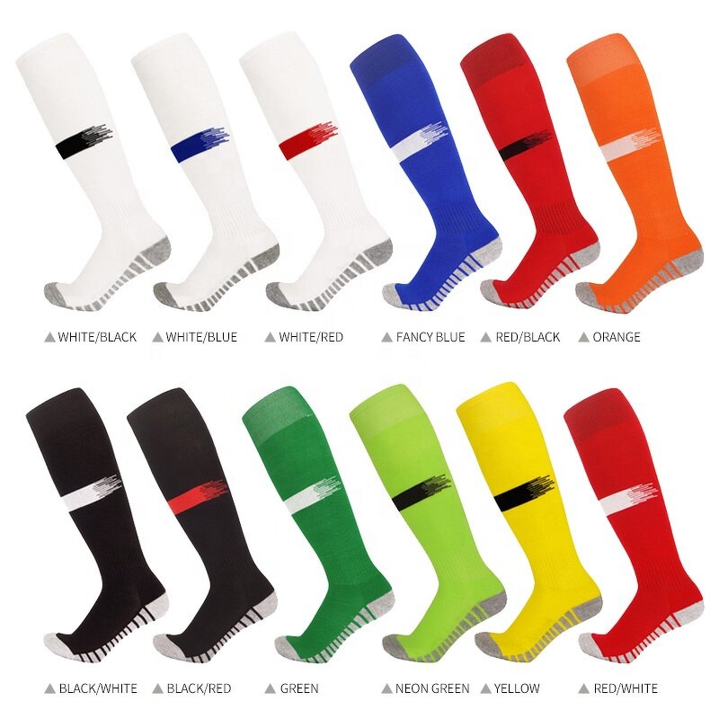 Youth Football Socks - Manufacturer - Thick Towel Bottom Mid-tube Non-slip Basketball Sports Stockings CJM682