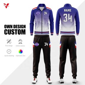 School Team Soccer Tracksuit - Manufacturer - Custom Men High Quality Winter Zip up Football Women