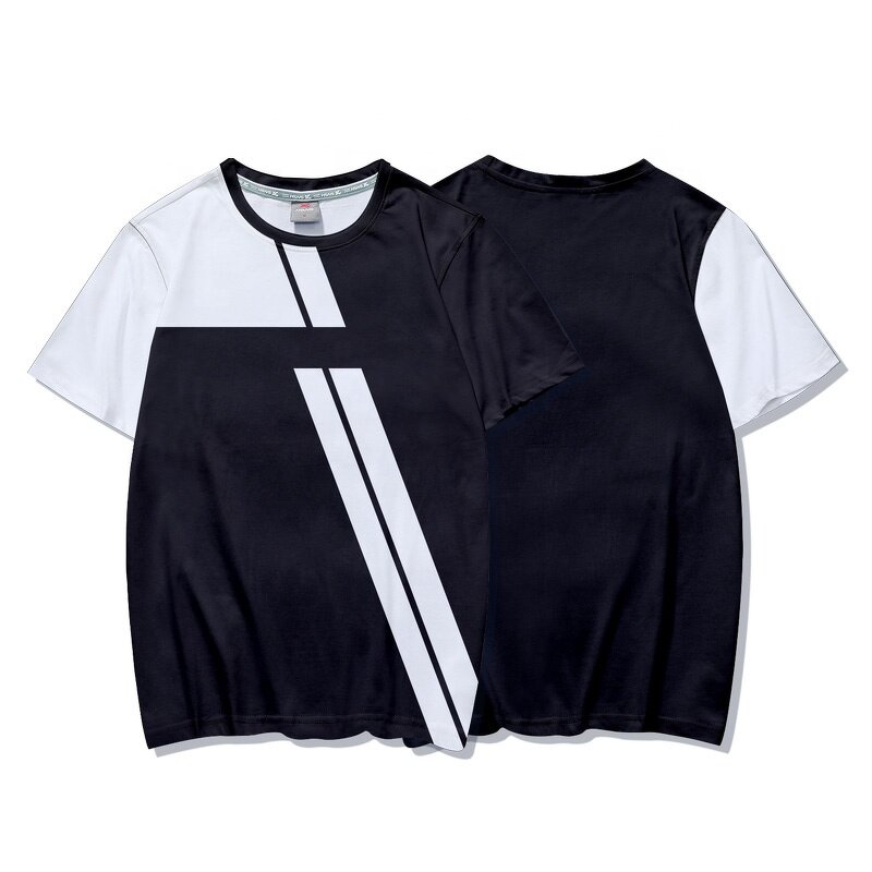 Women's Black T Shirt - Manufacturer - Custom 100% Polyester Printing Your Own Logo Oversized Solid