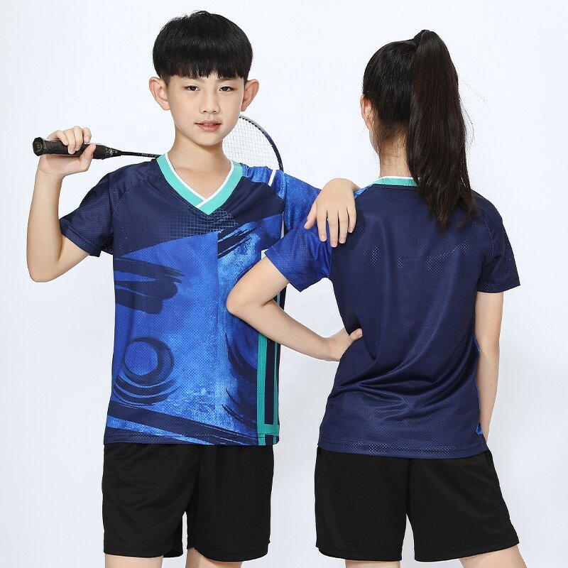 Tennis Sport T-shirt - Manufacturer - Men's Quick Drying Fashion Printing Badminton Women Training GJ246